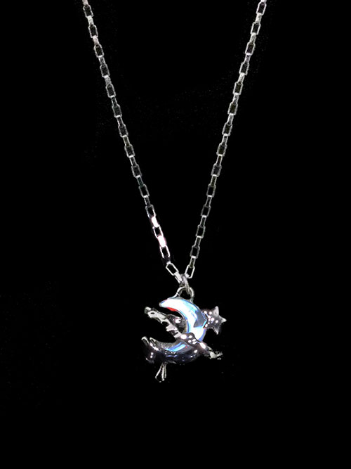 space planet necklace