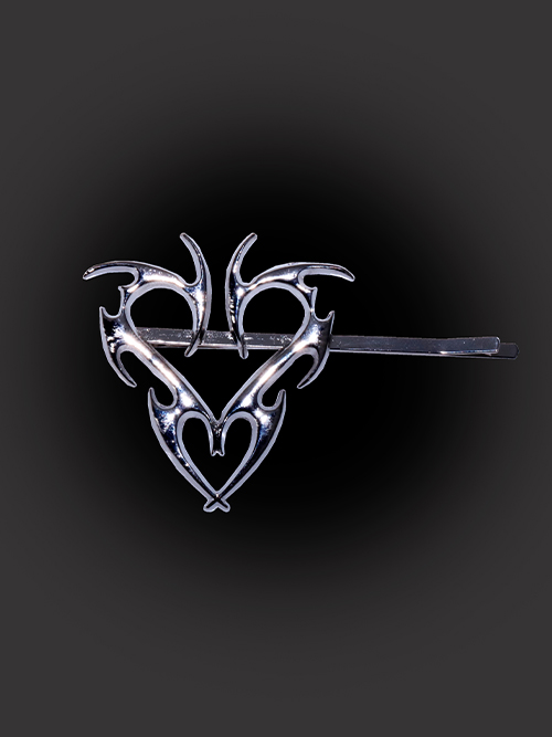 meta heart hairpin
